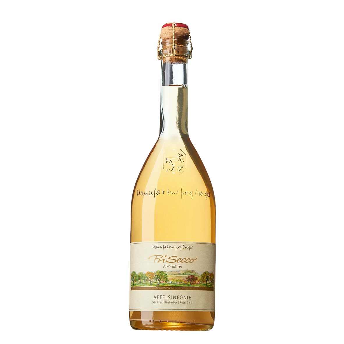 PriSecco | Apfelsinfonie alkoholfrei | 0,75 L | Jörg Geiger