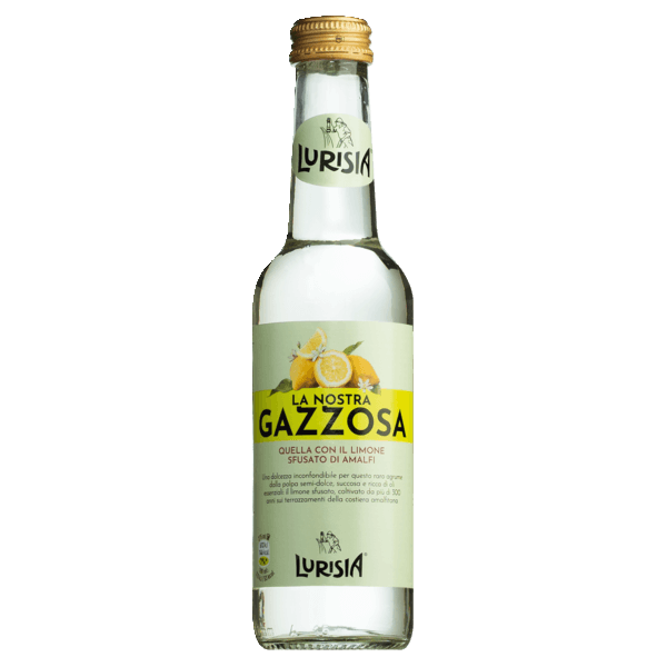 Gazzosa | Zitronenlimonade | 4 x 275 ml | Lurisia