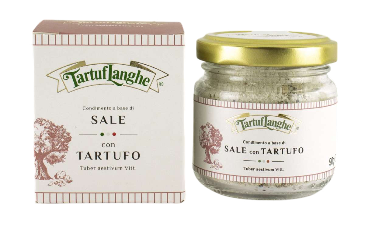 Schwarzes Trüffel Salz | 90 g | Tartuflanghe