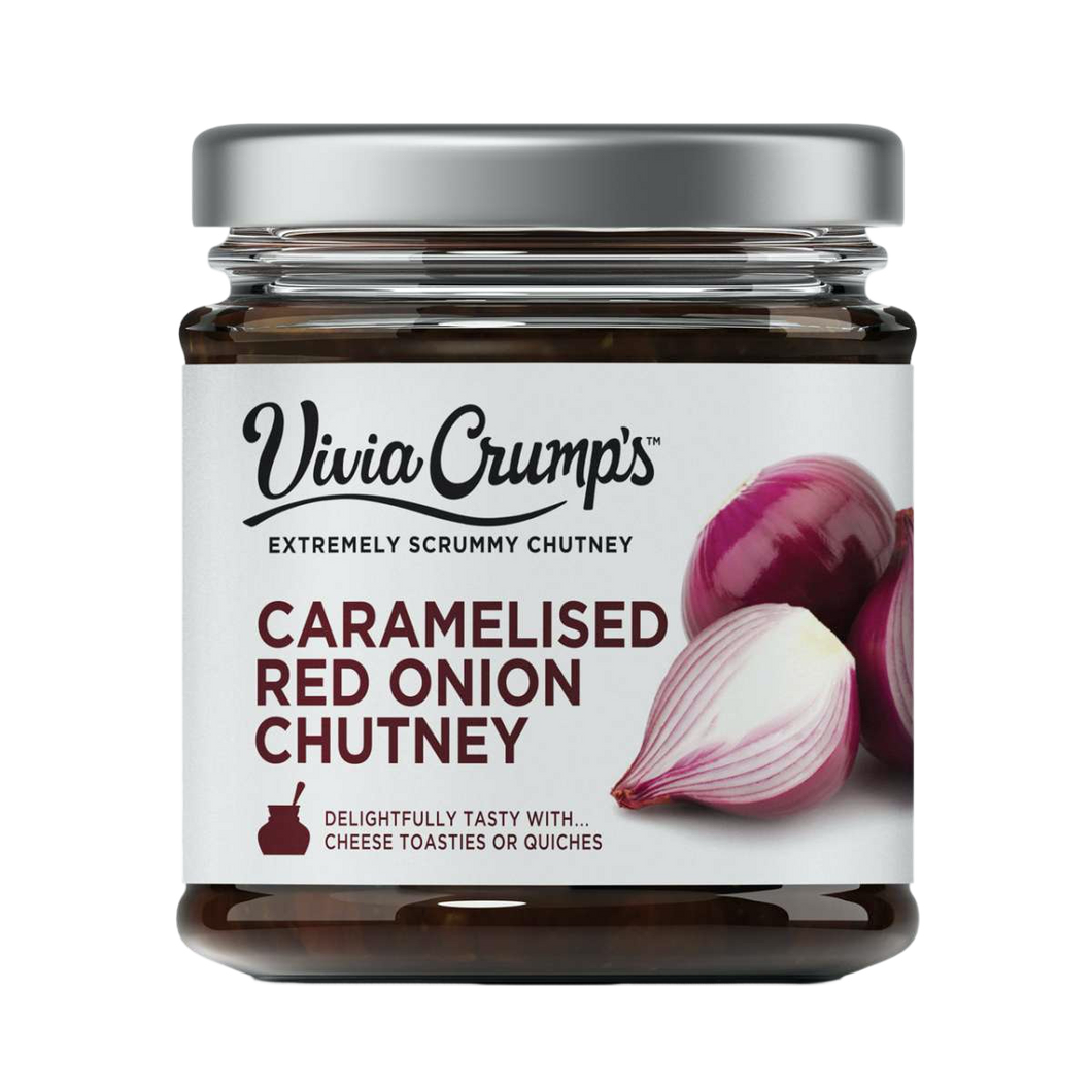 Chutney mit karamellisierten roten Zwiebeln | 200 g | Vivia Crumps