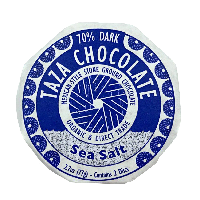 Dunkle Schokolade 70% mit Meersalz | BIO | 77 g | Taza
