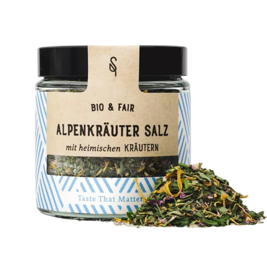 Alpenkräuter Salz | 85 g | BIO | Soul Spice